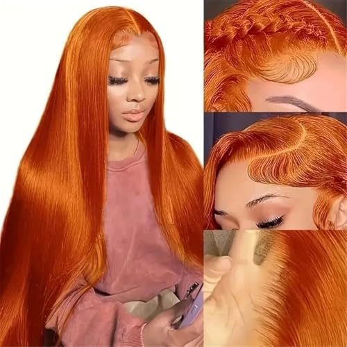 Perruques de cheveux humains droites 13X4 HD de qualité premium et densité 230% - 4