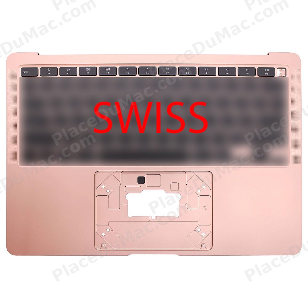 reboot - Cover Superior Tastiera Svizzera (A2179) Oro Rosa Compatibile con Mac Book Air 13 2020 Compatibile per Apple - Grado A