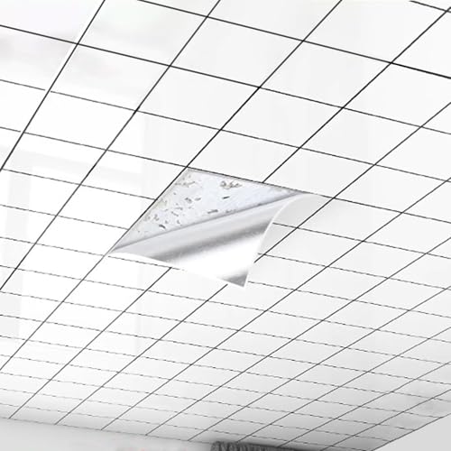 Panneaux de plafond marbre PVC autocollants pour une ambiance spa élégante dans votre salle de bain