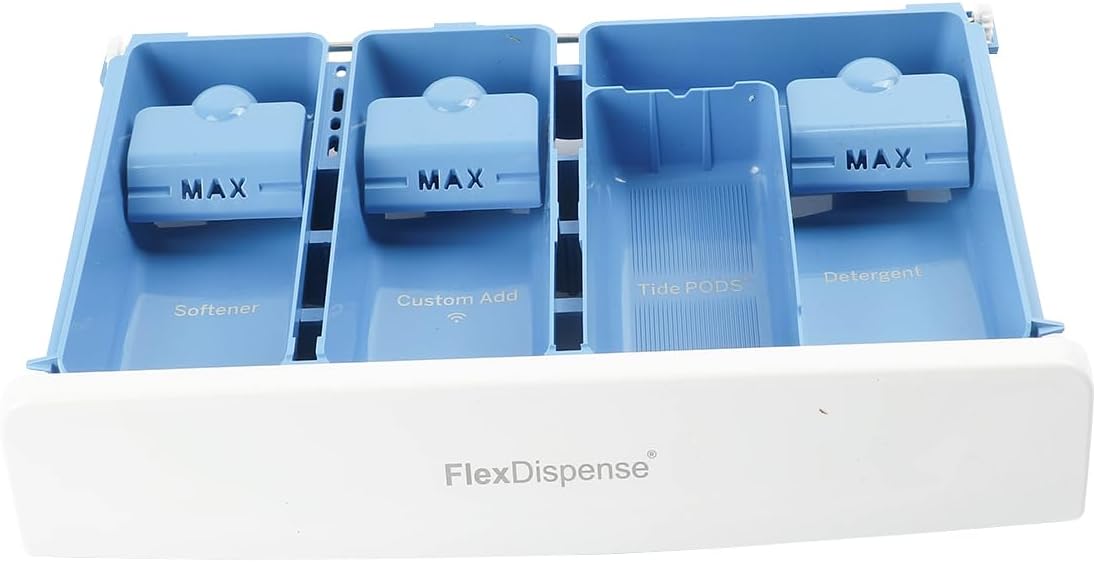 ForeverPRO WH42X34717 Dispenser Drawer Assembly White for GE Appliance