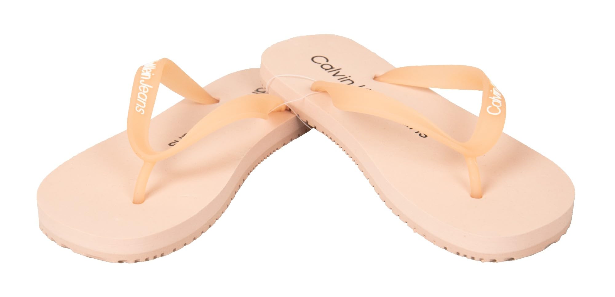 Calvin Klein Jeans CK mujer chanclas playa o piscina zapatilla encaje con logo artículo ZW0ZW02142 chanclas