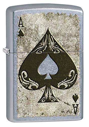 Encendedor Zippo Distressed Ace of Spades