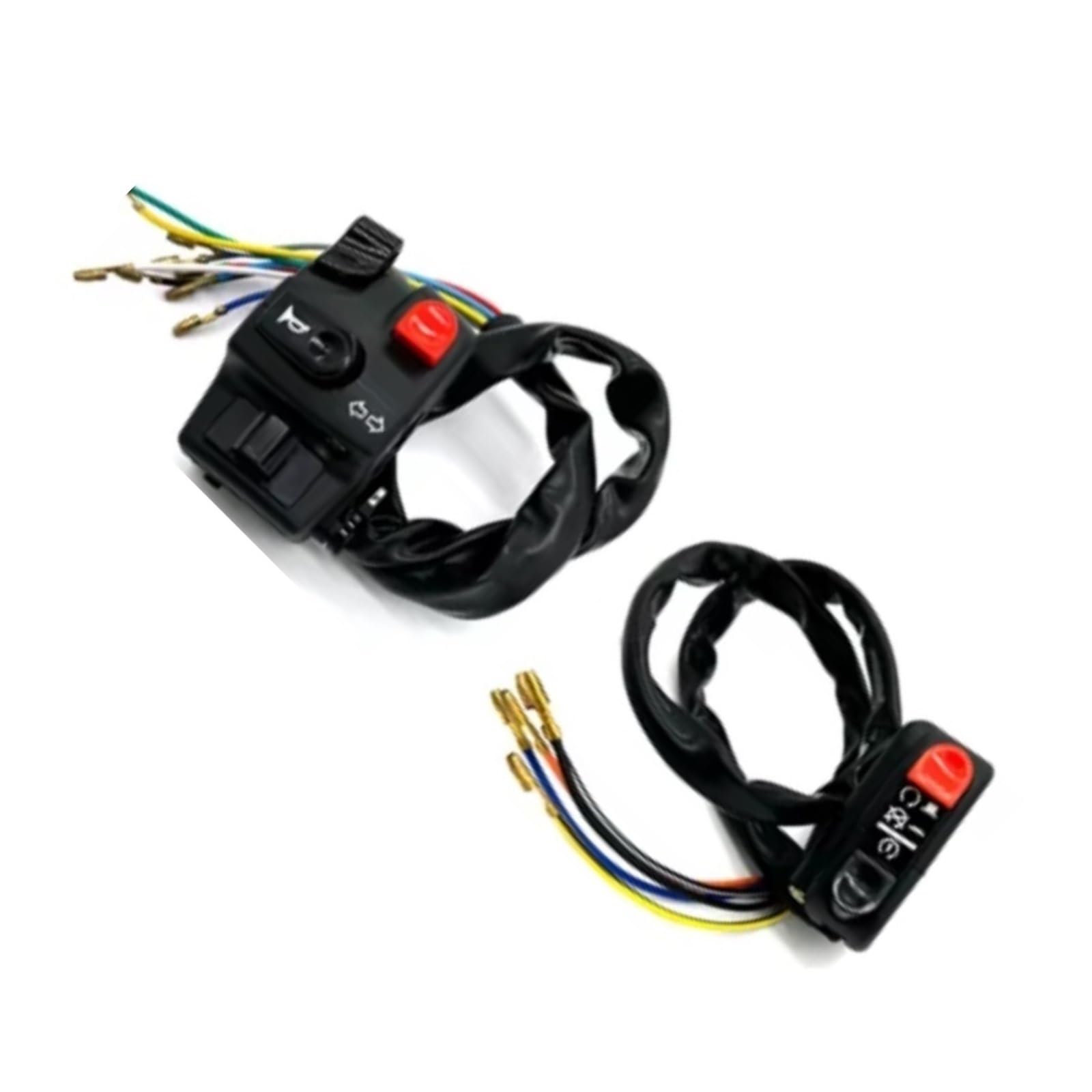Lenkerschalter 22-mm-Motorradschalter-Lenkersteuerung Für Universellen Hupenknopf-Blinker, Elektrische Lampe, Lichtstart