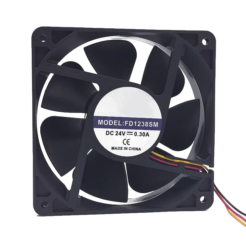 for FD1238SM DC24V 0.30A 12cm Chassis Inverter Dual Ball Cooling Fan