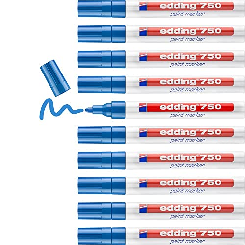 Edding 750 Paint Marker Blue (10)