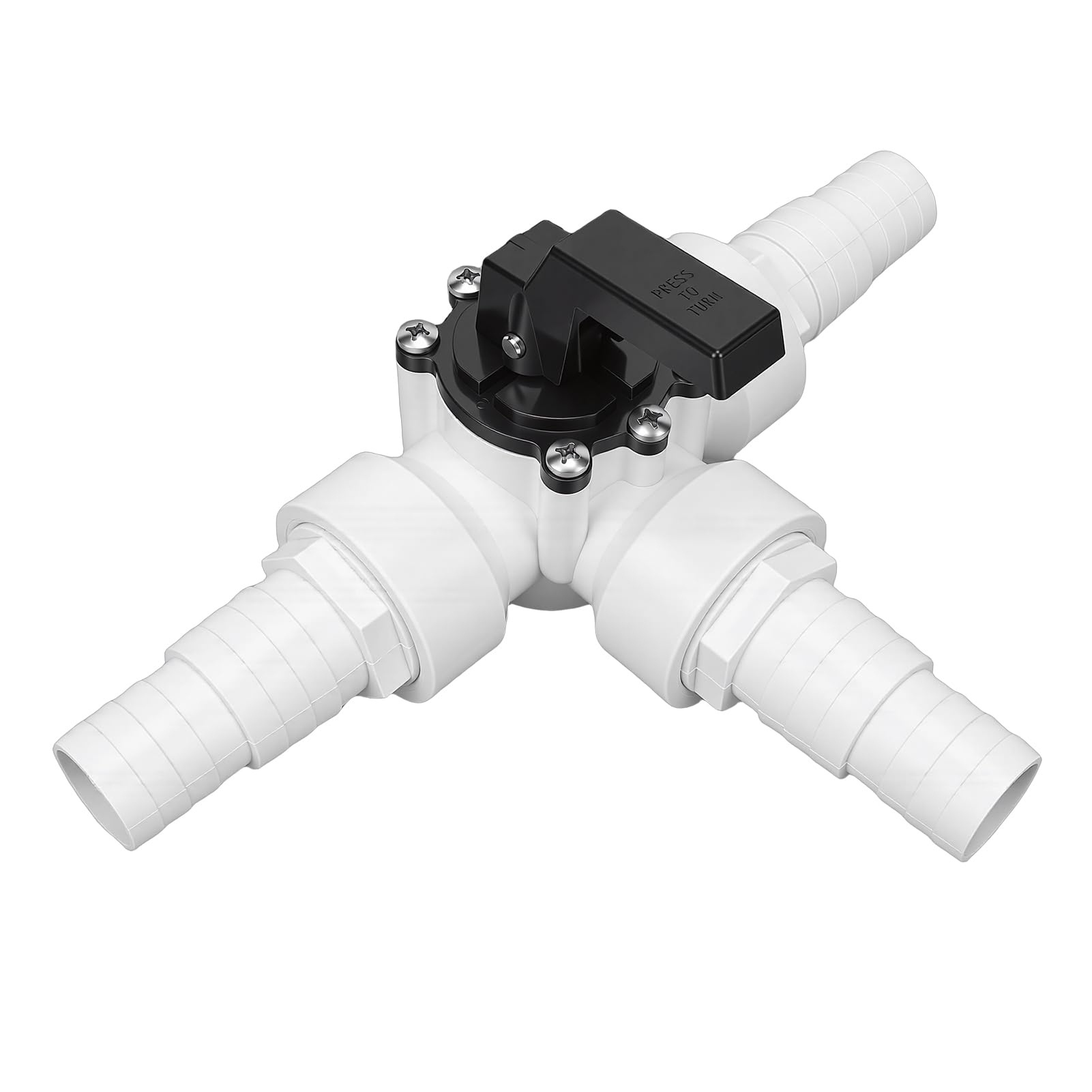 Valvola Deviatrice a 3 Vie per Piscina, Filettatura Femmina G1 1/2