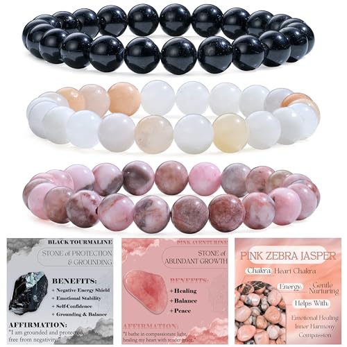 Fatto a Mano con Maestria:Ogni bracciale con perline con elastico è realizzato artigianalmente con pietre preziose di alta qualità. Indossali singolarmente o sovrapposti: sono ideali per la meditazione, lo yoga o l’uso quotidiano. I nostri artigiani curano ogni dettaglio del processo creativo, spinti da una passione per la natura e da un’incessante ricerca dell’eccellenza.