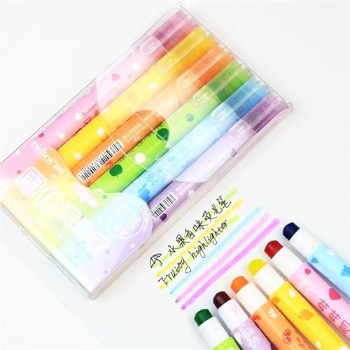 Marca Texto em Gel Bastão Aromatizado Frutas - Ideal para Estudos Bíblicos | Chosch