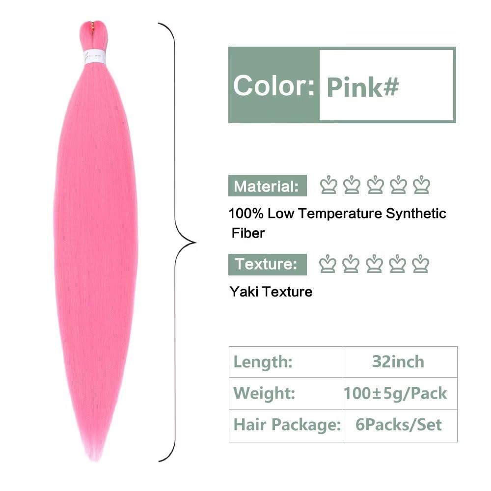 YDDM Capelli Per Treccine Africane Morado Extension Treccine Texture Yaki Easy Install per Principianti 32 Pollici 3 Pezzi Capelli Leggeri e Naturali per Box Braids, Twist e Crochet — view 21