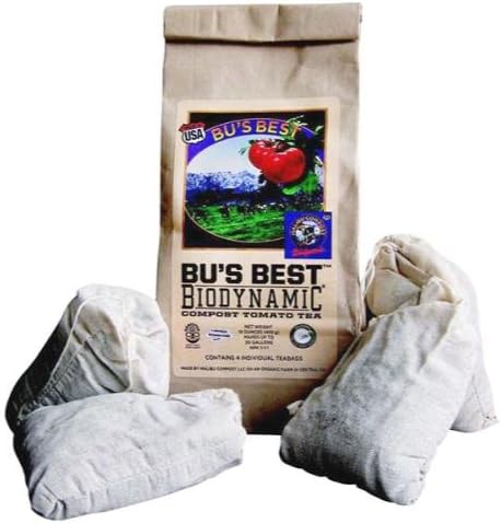Malibu Compost 2100 Bu’S Brew™ Biodynamic® Compost Tea Bags 4 Count