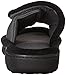 isotoner Women's Adjustable Memory Foam W/Smartdri Slide Slipper, Black, X-Large/9.5-10 M US