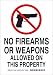 Brady 123542 Admittance Sign, Legend 