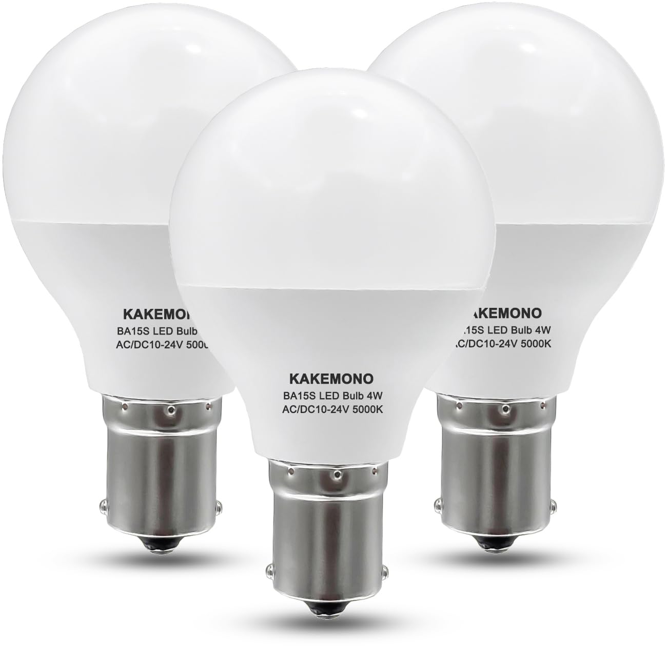 KAKEMONO 12 Volt 1383 1139 RV Led Light Bulbs BA15s 4W 20-99 1141 1156 12V Vanity Replacement for Camper Trailer Motorhomes Marine Boat Interior