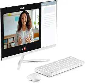 All in One, Windows 11 Home, Intel Celeron 4GB 120GB SSD, Tela 23,8''FHD + Microsoft 365 Personal + 1TB na Nuvem Branco Ultra - UB981EX