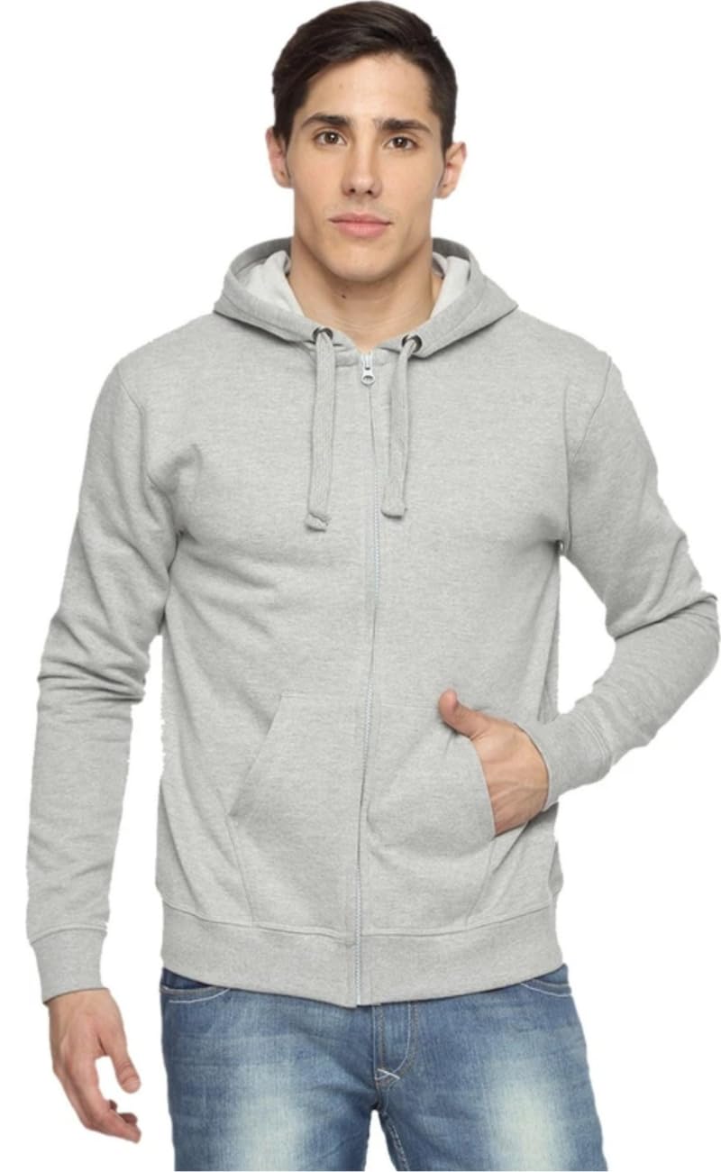 talitha fashion Classic Full-Zip Hooded Sweatshirt, Lavender, Cotton Blend, Casual Athletic Wear with Front Pockets-picture-32