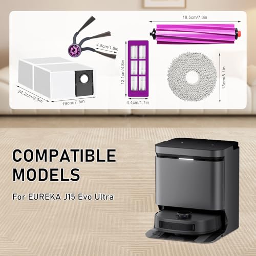 Kit pour Eureka J15 Evo pour garder une maison propre sans effort - 3