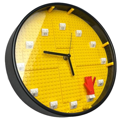 kid's wall clocks, kid's room decorations, wall decorations for game rooms and children's bedrooms, creative cool and cute , DIY building block clock,superhero boy clocks, kid's birthday gifts