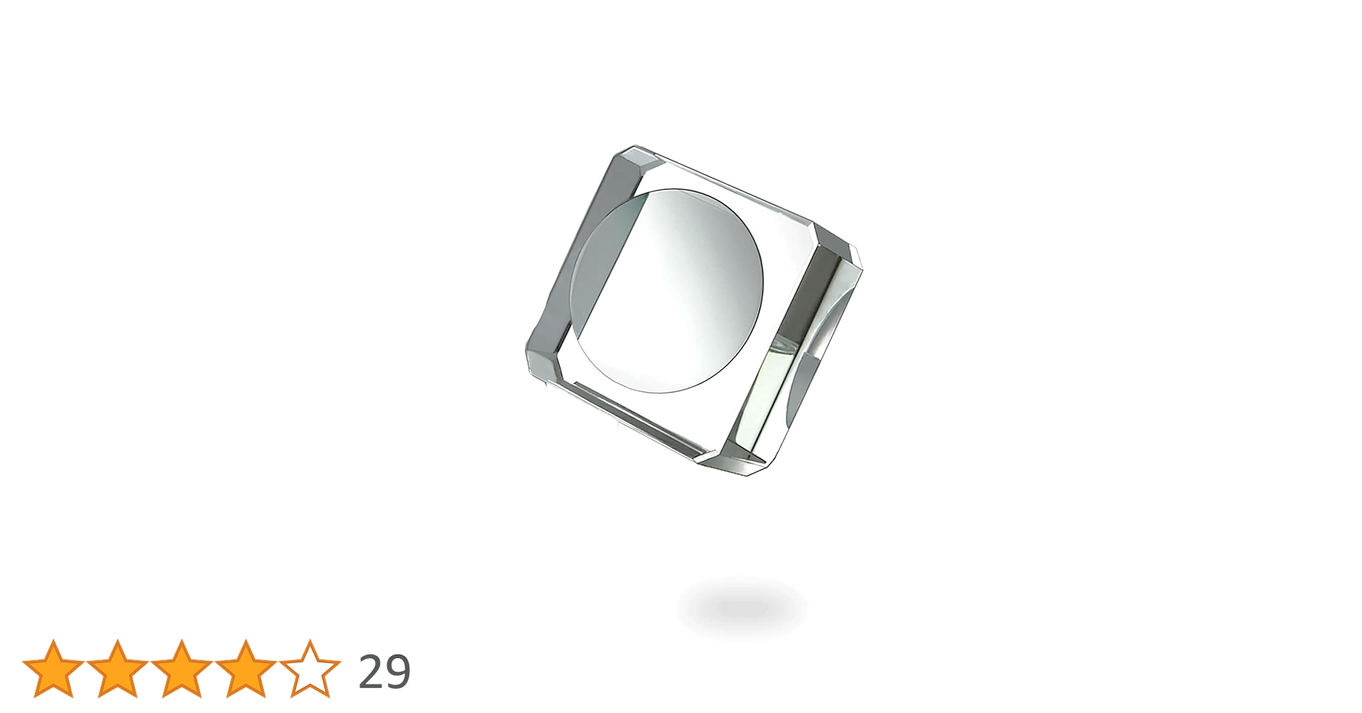 Amazon.co.jp: [TANAKA・YA] 水晶玉 置き台 透明 展示 飾り 置物 装飾