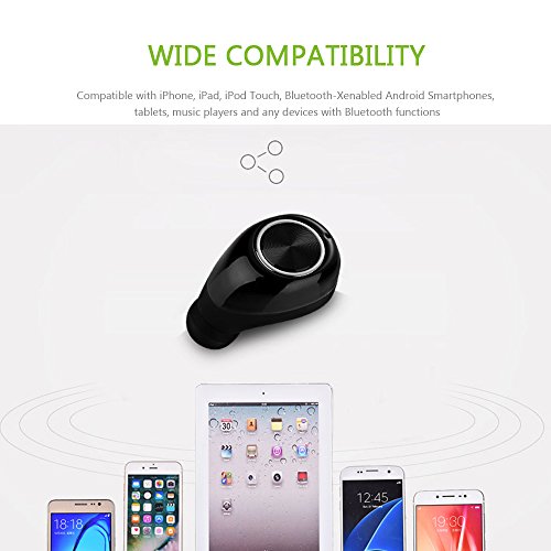 Normia Rita Ultra Small Bluetooth Earpiece, Mini