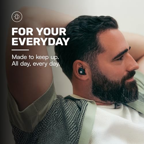 Image of Raycon Everyday Bluetooth Wireless Earbuds with Microphone - Active Noise Cancelling, Sweat & Water-Resistant Earphones, Ear Buds Wireless Bluetooth Up to 32 Hours Playtime (Purple)