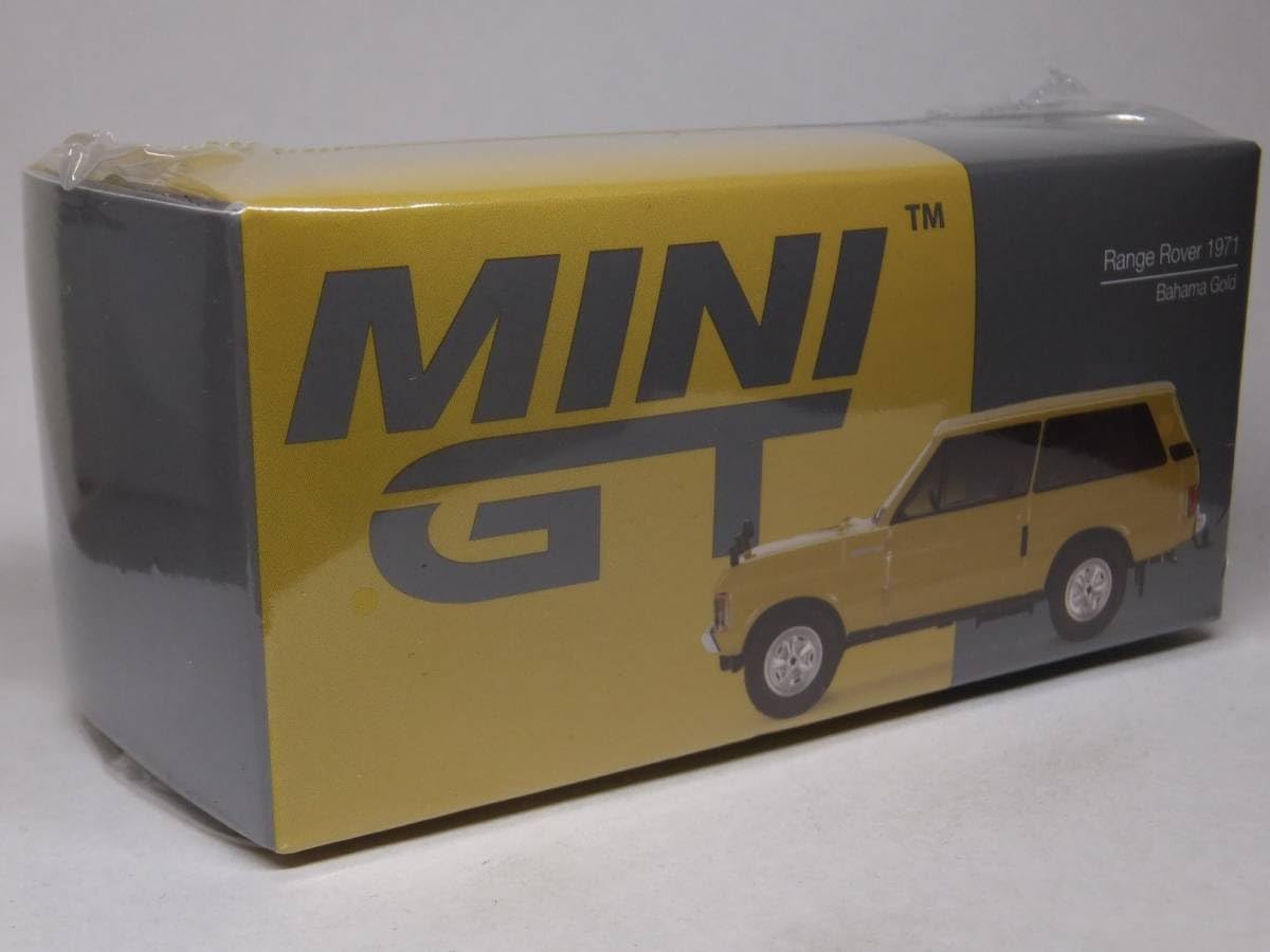 MINI GT レンジ ローバー 1971 バハマゴールド チェイスカー MINI GT 1/64 レンジ ローバー 1971 バハマゴールド(右ハンドル) ガリバー