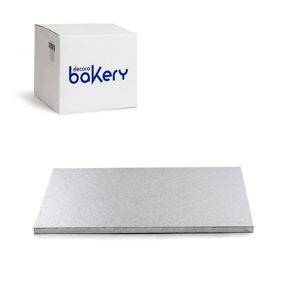 DECORA 0931223 CAKEBOARD Silver 35 X 45 X H 1,2 CM