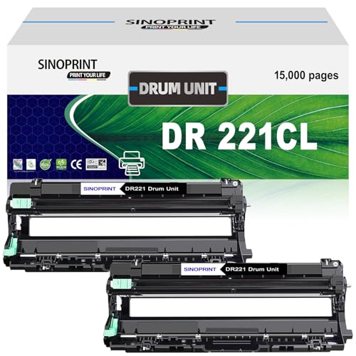 Image of DR221CL Black Drum Unit Replacement for Brother MFC-9130CW