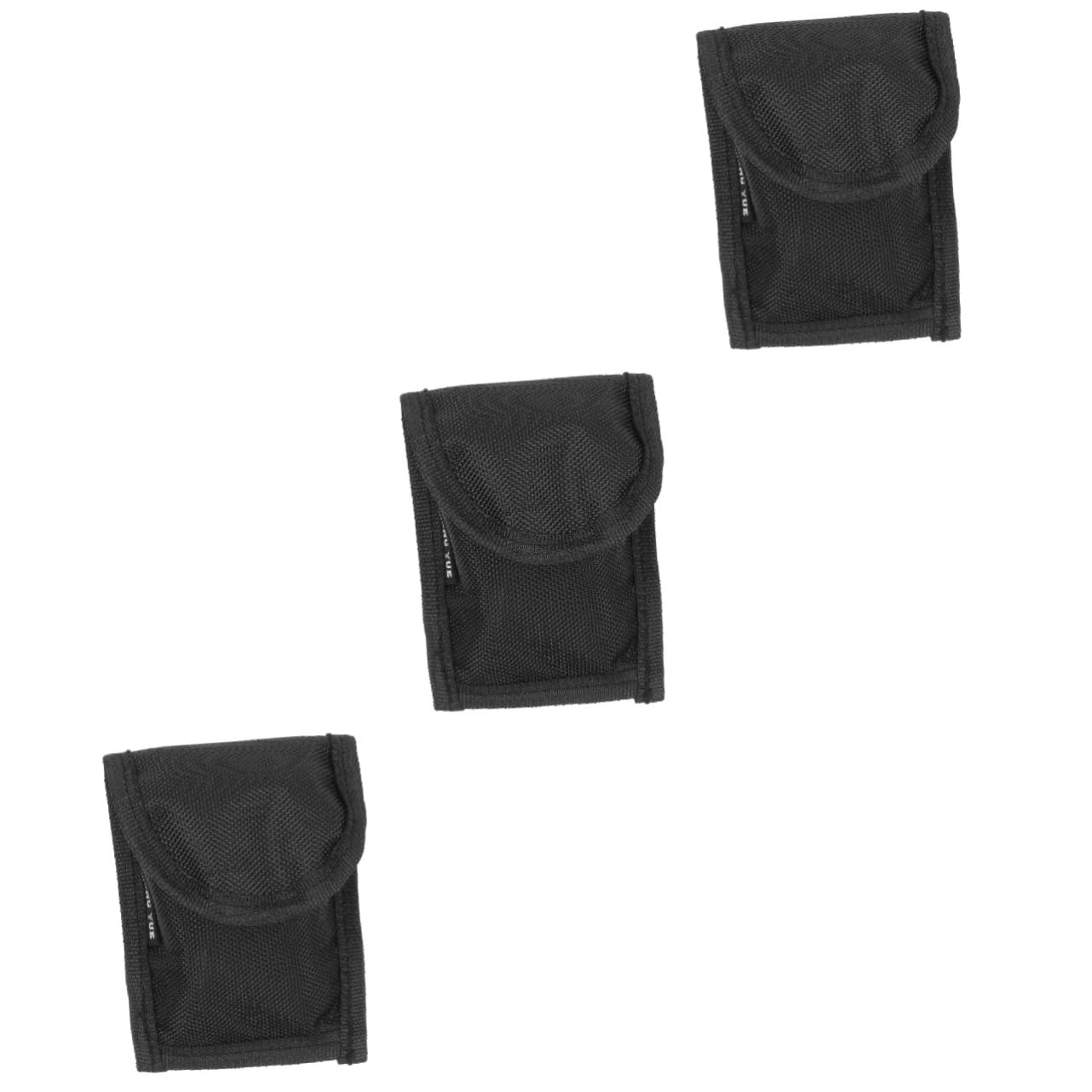 ibasenice Saxophone Head Storage Bag 3pcs Small Bag Pouch Bag for Cornet Durable Bag Portable Bag Sax Bag Flute Head Holder Bass Stand Trumpet Stand Oxford Cloth Groove Head Saxophone