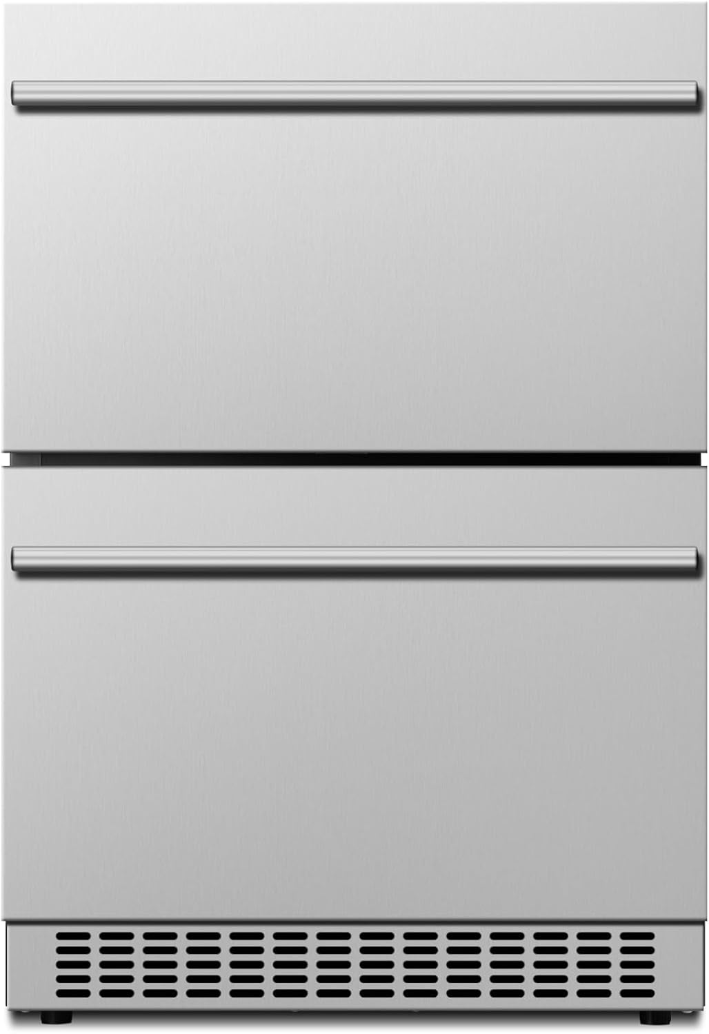 24 inch Outdoor Drawer Beverage Refrigerator, Stainless Steel Door Dual Zone Drawer Fridge Under Counter Freestanding or Built-in, Drink Fridge for Home Kitchen Commercial,Fast Cool,Low Noise 24 inch Outdoor Drawer Beverage Refrigerator, Stainless Steel Door Dual Zone Drawer Fridge Under Counter Freestanding or Built-in, Drink Fridge for Home Kitchen Commercial,Fast Cool,Low Noise