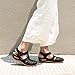 Hitmars Sandalias Mujer Verano Cuña Cómodos Casual Retro Wedge Zapatos de Playa Zapatillas de Vestir Talón 5cm A1-Negro 40 EU Imagen de Hitmars Sandalias Mujer Verano Cuña Cómodos Casual Retro Wedge Zapatos de Playa Zapatillas de Vestir Talón 5cm A1-Negro 40 EU