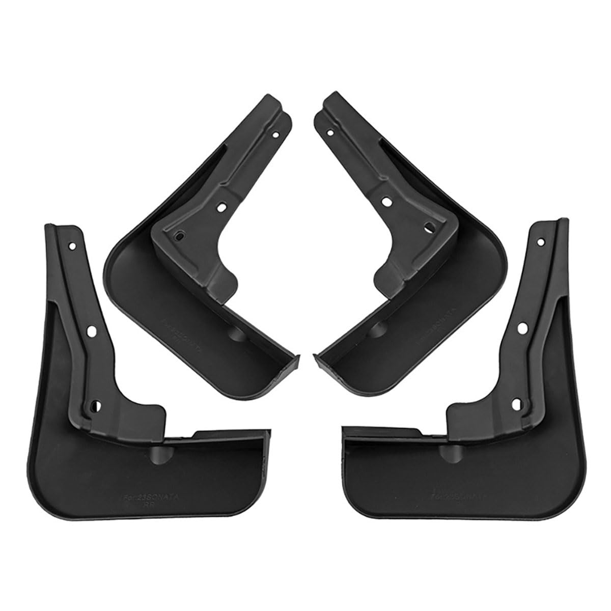 YPFYBHD Mud Flaps Splash Guards, Compatible with Hyundai Sonata 11th 2024, Front and Rear Mudflaps Fender Guards Set of 4, Car Protection Accessories