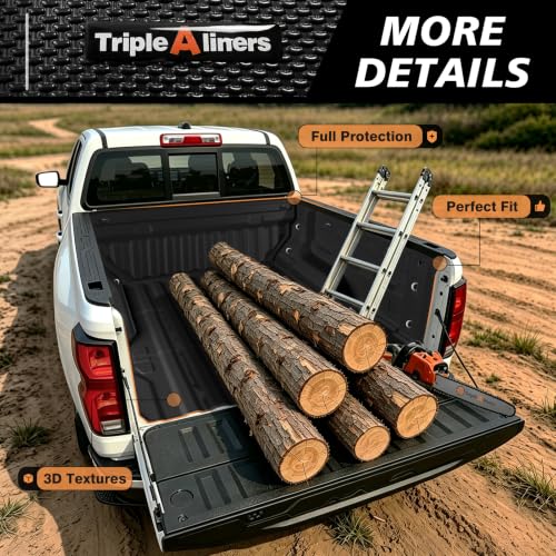 Image of TripleAliners Truck Bed Mat & Side Wall Liners for 2023+ Colorado /Canyon
