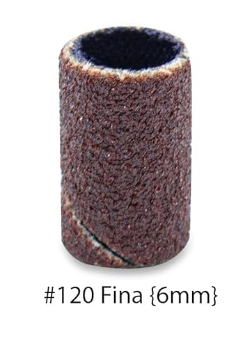 Lixa Para Unhas Refil para Broca Lixadeira Elétrica Unha #120,Com 50 Unidades