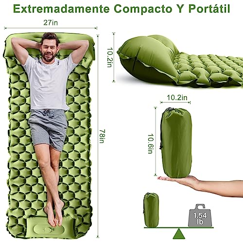 La Mejor comparativa de Colchonetas inflables resistentes los 7 más buscados. 17 Imagen adicional