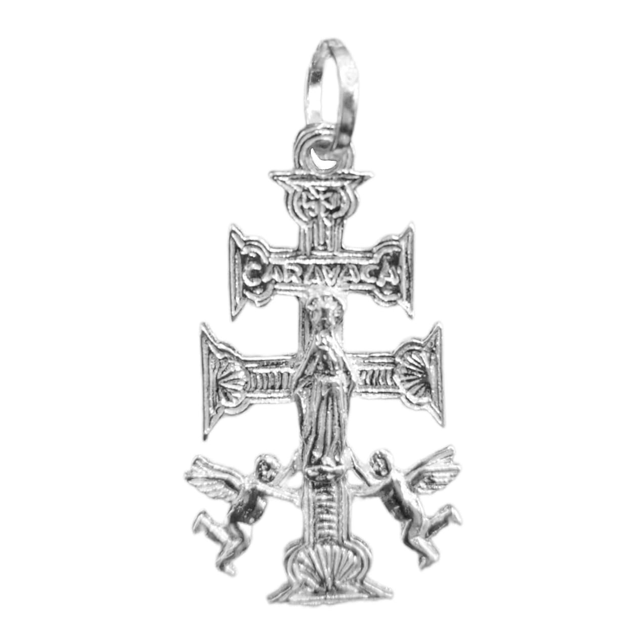 Bracciale Zancan in argento a sfere con croce e pietre bianche