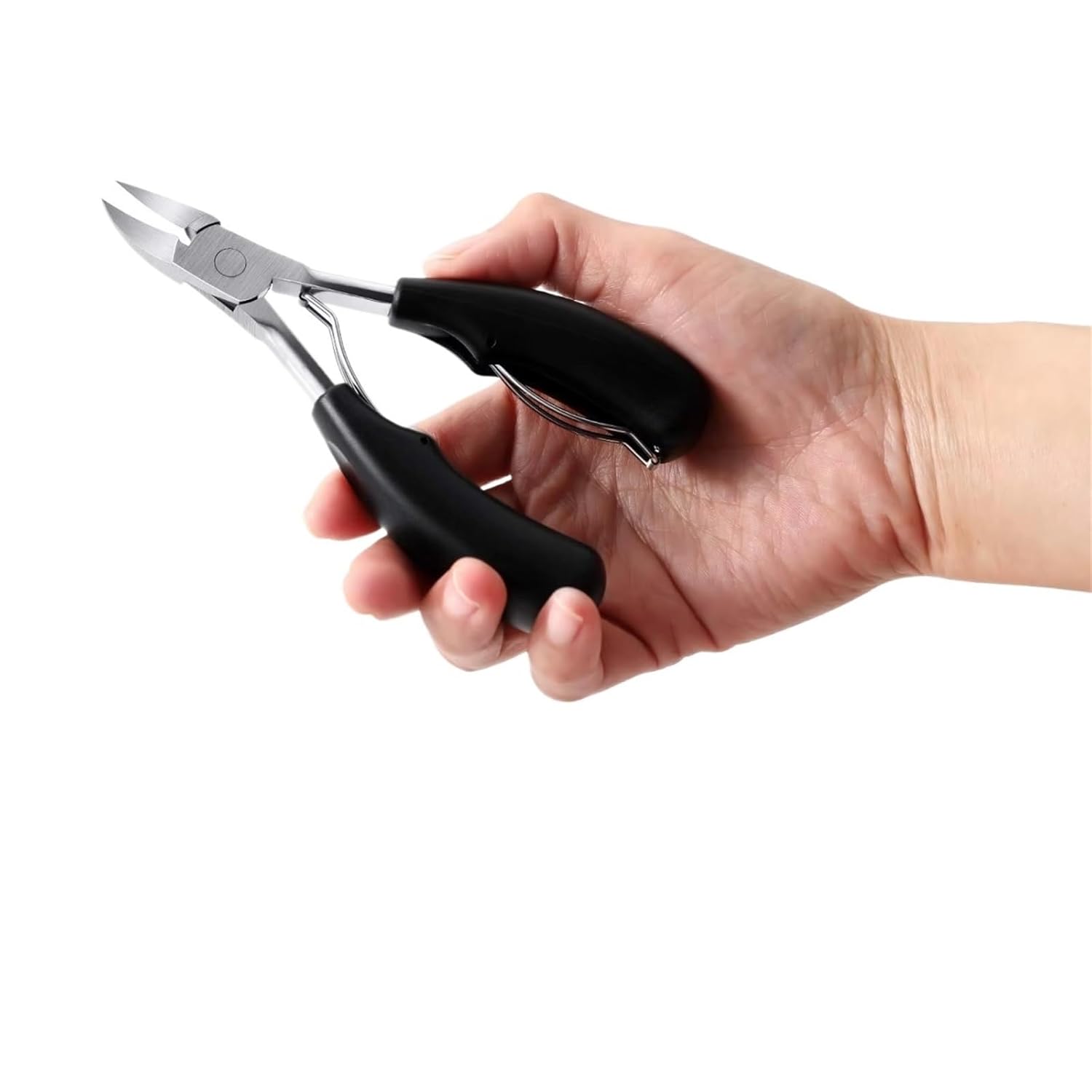 Nail Clippers Ingrown Toenail Podiatry Correction Nippers Cuticle Cutters Cut Paronychia Pedicure Hand Foot Care Tool(Red)