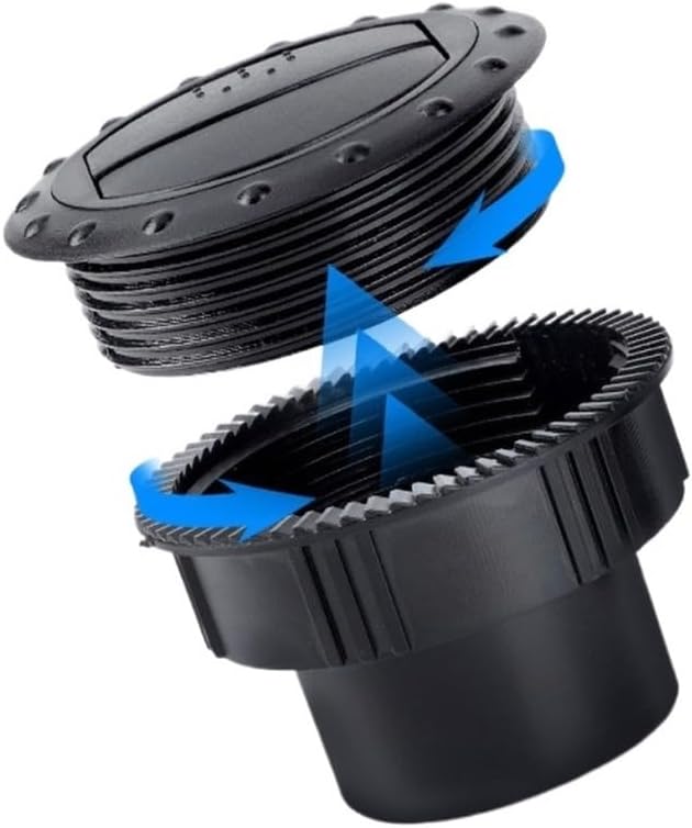 Air Outlet Car Dashboard Ceiling Air Conditioner Vent(Black)