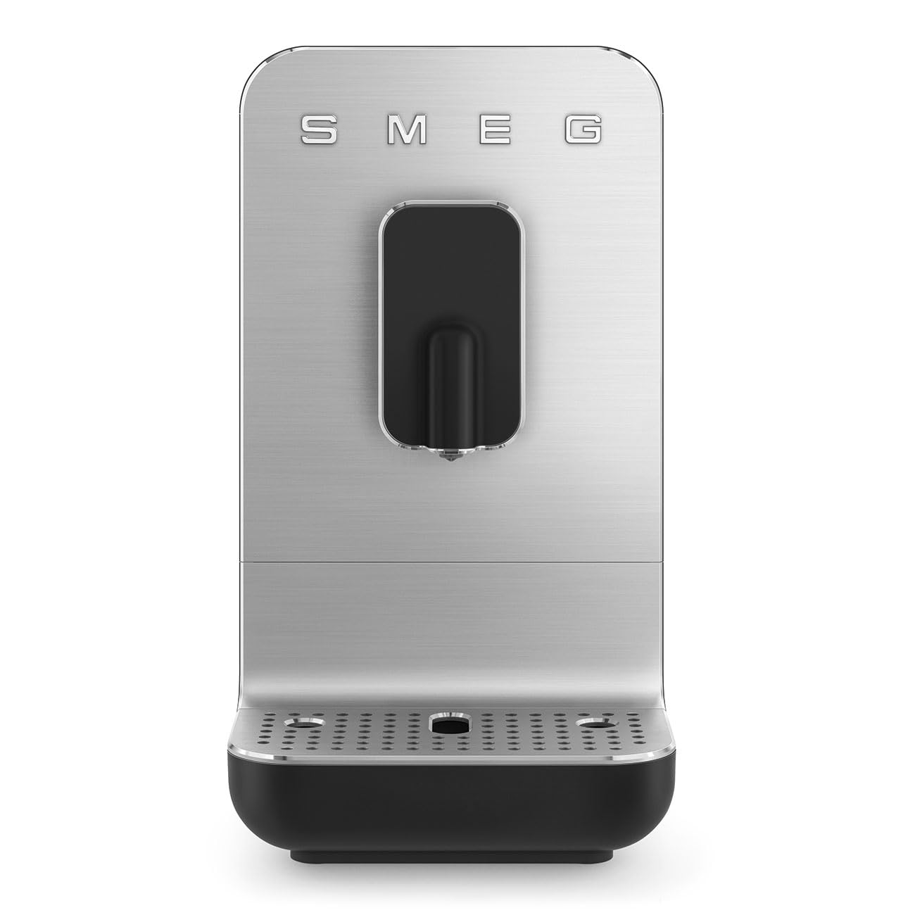Smeg BCC11BLMEU - Cafetera automática con función de vapor, color negro