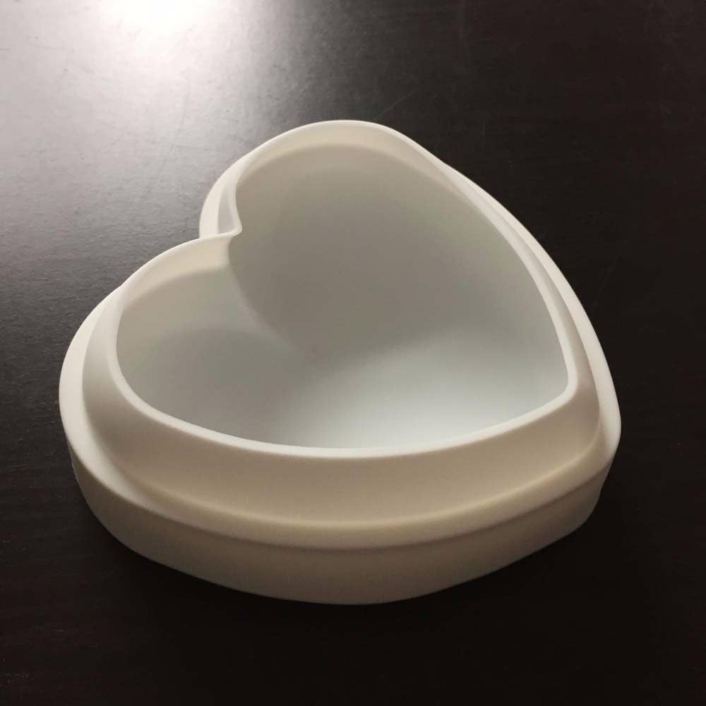 1PCS White Non-Stick Silicone Love Heart Shape Cake Mold Amore Baking Pastry Molds Chocolate Jelly Mousse Bread Mould
