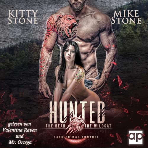 『HUNTED - The Bear & The Wildcat』のカバーアート