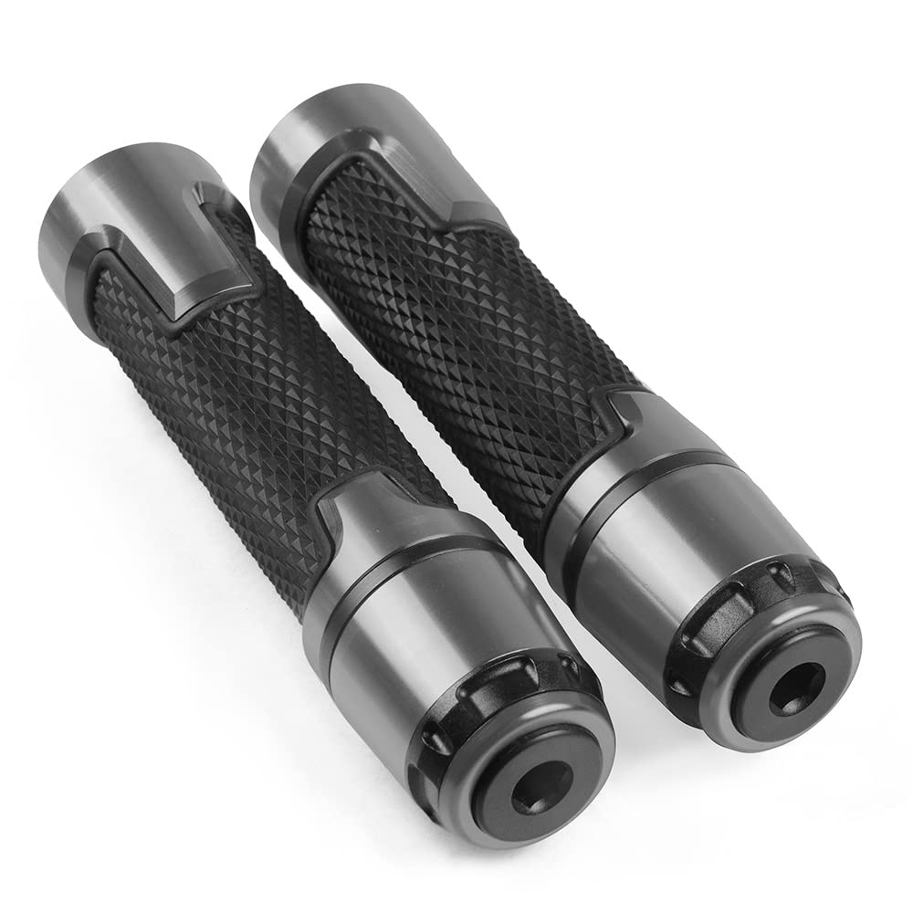 Empuñadura para manillar CB650R en aluminio anodizado gris de alta resistencia