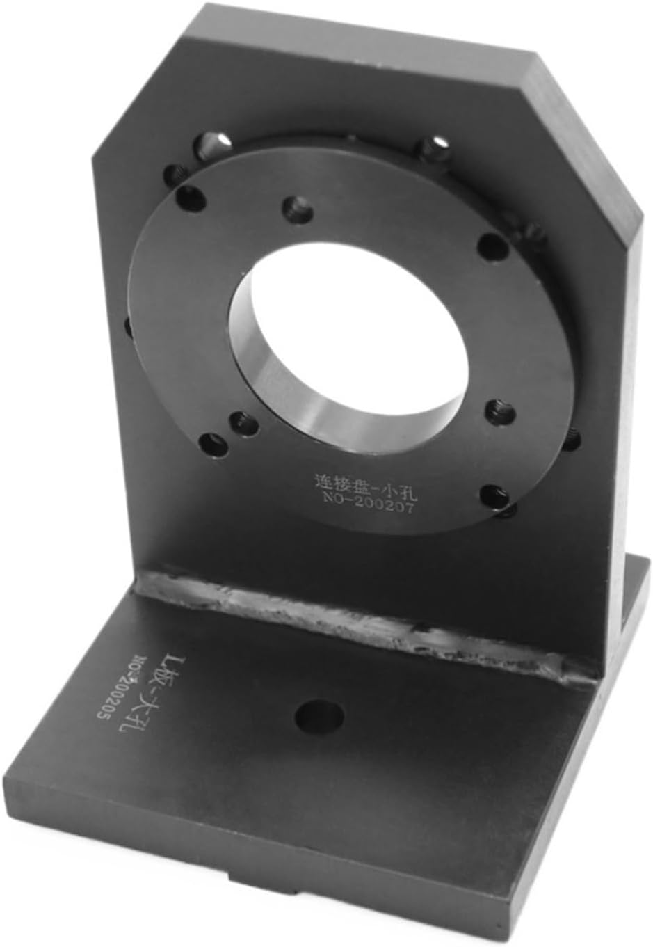 Common Rail Pump Fixture Connect Support Frame Diameter 107mm With 2PCS Flange Plate 60 80mm Compatible With Test Bench