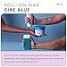 Depilève Roll-On Wax in Cire Bleu - Hair Removal Wax Roller Refill for Legs and Arms, Feet, Back, and More - 100 ml