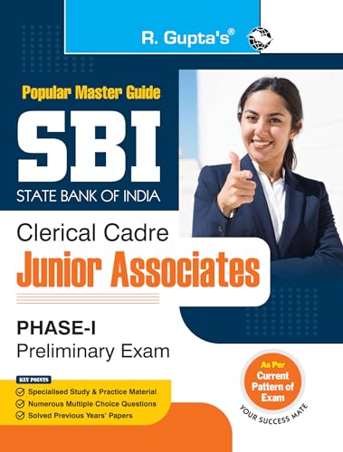 SBI: Clerical Cadre – Junior Associates (Phase-I Preliminary Exam) Guide: Clerical Cadre (Junior Associates) Phase-I Preliminary Exam Guide (Big Size) (English Edition)