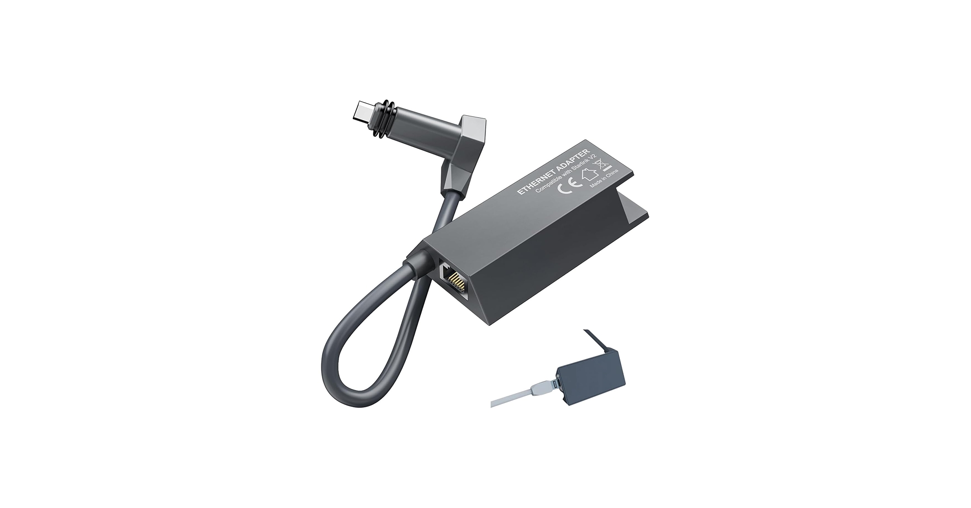 STARLINK SPACE-X キット Ethernetアダプタ付 Amazon.com: Starlink Ethernet Adapter for Rectangular