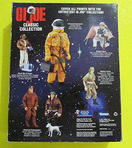 12" Gi Joe Mercury Astronaut Limited Edition Action Figure (1997 Hasbro) #TOP5