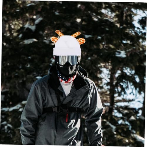 Funda para casco de esquí ligera de hilo accesorio de protección para nieve 4