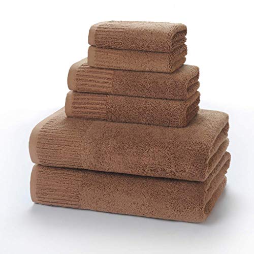 Ensemble de serviettes de bain en coton absorbant avec drap de bain XL - 2