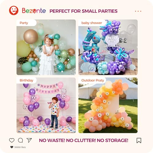 Image of Bezente Balloon Shine Spray - 4oz First-time User Friendly Long Lasting Antioxidant High Shine Balloon Spray, Waterproof, Fragrance-free for Small Party Decorations