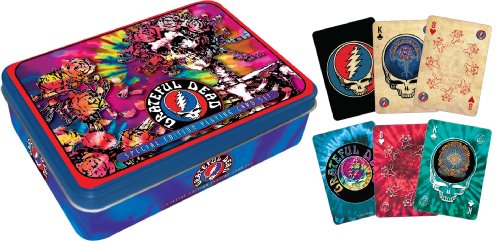 Aquarius Grateful Dead Playing Card Gift Tin